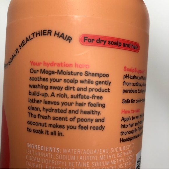 Headquarters Hair 368 New Headquarters Megamoisture Shampoo Bundle